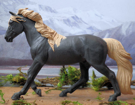 rocky mountain horse silver dapple